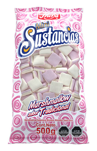 Marshmallows Mini Sustancias Fruna Bolsa 500gr