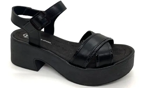 Sandalia Cruzada Moda Plataforma Tizi Ky West Oficial 2020