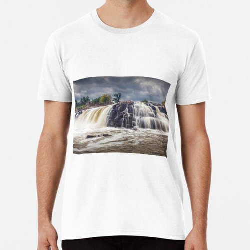 Remera Cataratas Del Agua En Falls Park En Sioux Fall Algodo