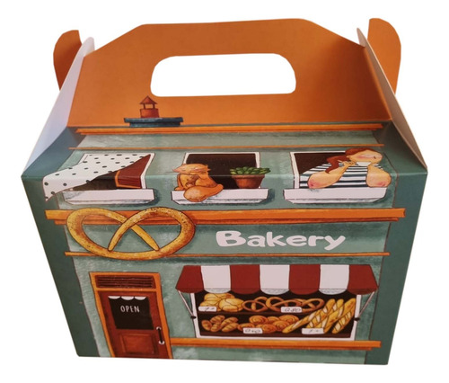 Caja Valija Maletin Chica - Impresa X 25u 331 Bakery
