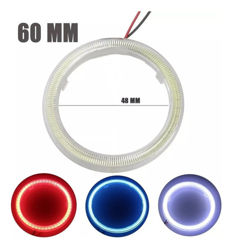 Aro Led Ojo Angel Anillo Super Brillante Eye Decorativo 60mm