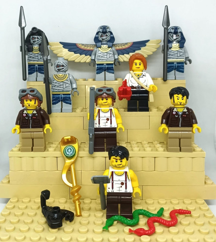Lego Busqueda Del Faraon Lote Figuras Y Accesorios Momias