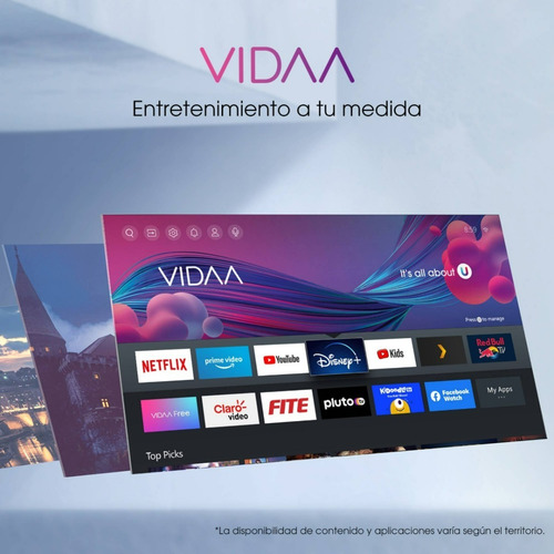Imagen 3 de 7 de Tv Hisense Led A6h 55 Ultra Hd Hdr 10 Smart
