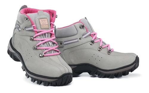 Bota Caterpillar En Cuero Ref.2113. Dama