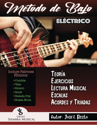 Libro: Método De Bajo Eléctrico - Tapa Blanda