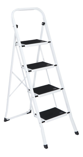 Escalera Plegable Antideslizante Segawe De 4 Escalones