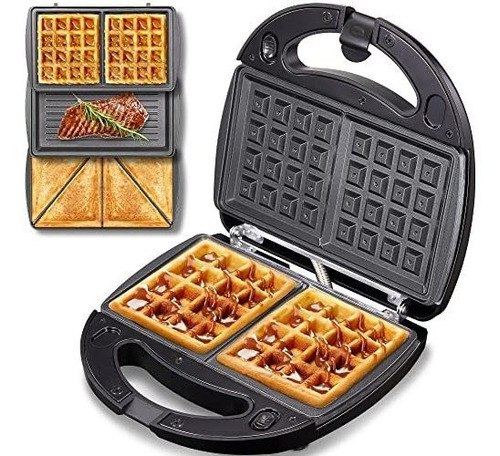 Yabano Sandwichera, Waffle Maker, Sandwich Grill, Revestimie