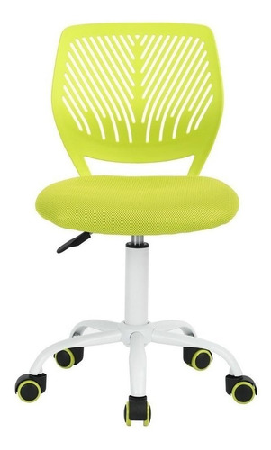 Imagen 1 de 6 de Silla de escritorio Home Make Carnation verde con tapizado de mesh