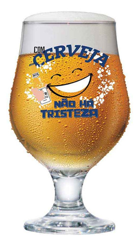 Taça de Vidro Para Cerveja Beer Master 380ml, Ruvolo