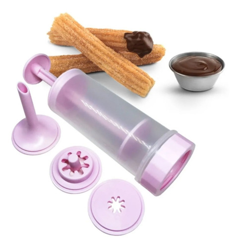 Maquina Manual De Fazer Churros Fácil Caseiro Simples Casa