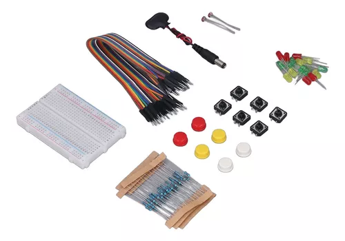  Electrónica Componente Kit Surtido Electrónica Componente  Divertido Kit Electrónica Componente Starter Kit DIY Kit Electrónico :  Electrónica