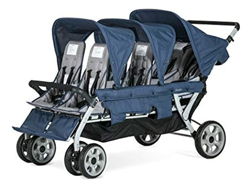 Coches Para Bebés, Cochecito En Tándem Para Niños, Plegable