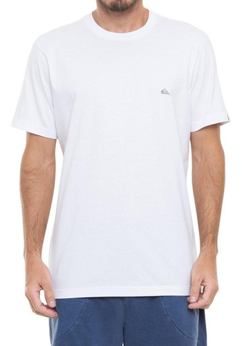 Camiseta Quiksilver Embroidery Masculina Branco