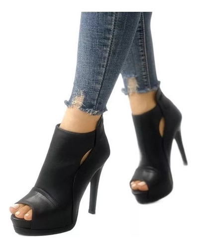 Mujer Tacones Altos Zapatos De Oficina Botas