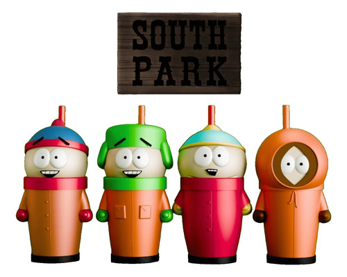 Archivos Stl Set Vasos South Park