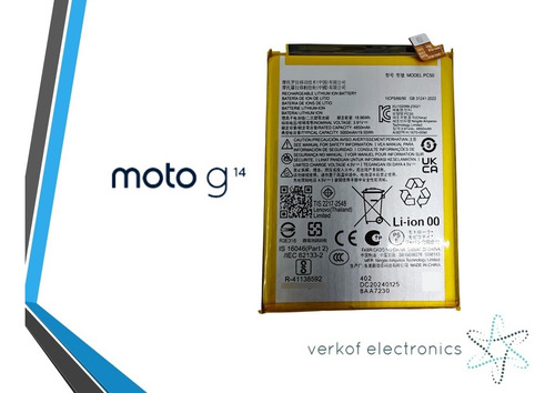 Bateria Generica Xt2341-2 Pc50 Compatible Con Moto G14