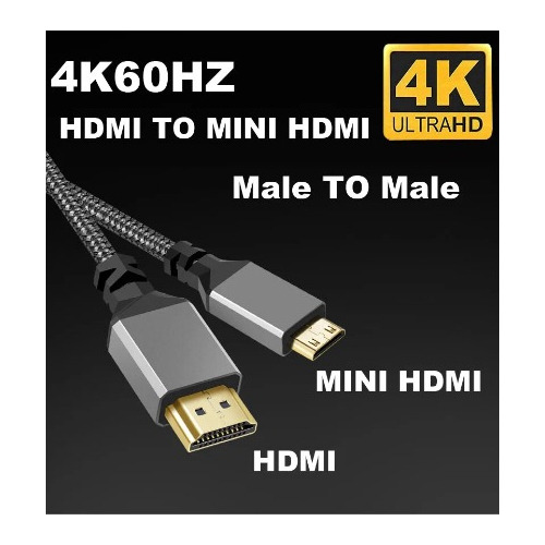 Cable Mini Hdmi A Hdmi 4k 1.5 Mts