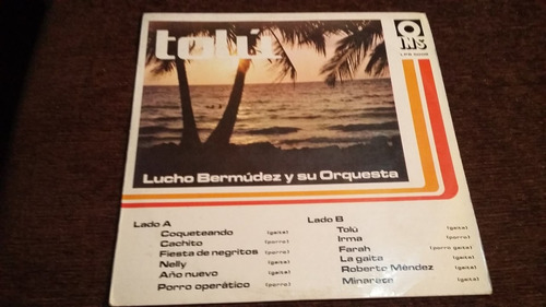 Tolu Lucho Bermudez Y Su Orquesta Lp Vinilo Cumbia