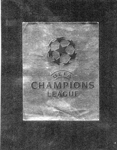 Champions League 2008. Figurita N° 1 Logo Oficial. Mira!!!