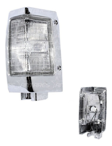 Farol Punta Cromado Lh Nissan D21 2400 Ka24e-egi 1993 2004