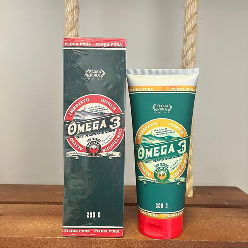 Gel Massageador Omega 3 200g
