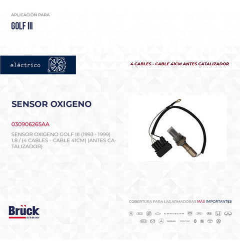 Sensor Oxigeno Passat 1994 030906265aa