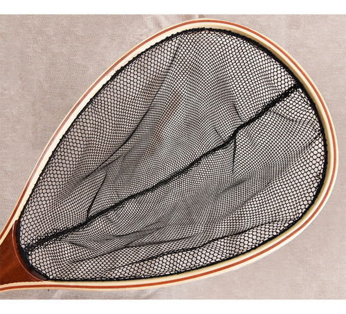 Fly Fishing Landing Net Trout Bass Nylon Mesh Catch And