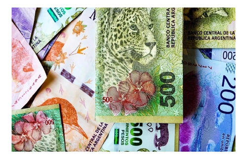 Dinero Juguete X 80 Billetes Argentinos Didáctico