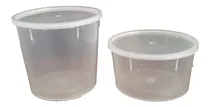 Comprar Envases Plásticos Tinas Potes Chinos 24 Y 16 Onzas