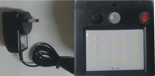 Alarma Completa C Luz Sirena Sensor Detecta Movimiento 220v$