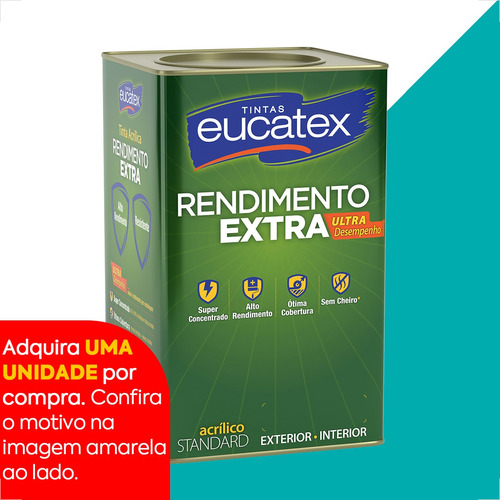 Tinta Latex Eucatex Rendimento Extra Aruba 18l