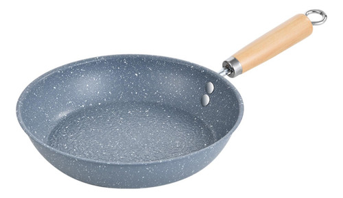 Sartén Sin Palos Con Manija De Madera Suministros De 26 Cm