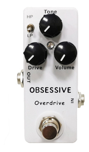 Pedal De Efectos De Guitarra Obsessive Compulsive Drive Over