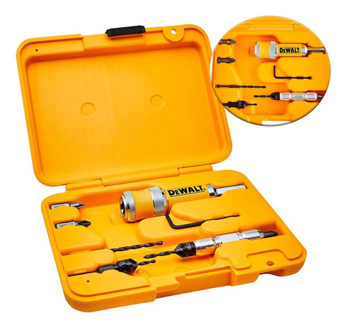 Set Adaptador Rápido Avellanador Atornillador Dw2730 Dewalt