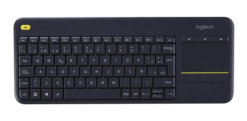 Teclado Inalámbrico Logitech K400 Plus Qwerty Español Negro