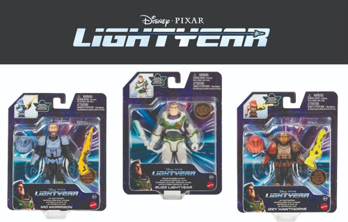 Pack Lightyear 3pz Buzz, Izzy, Mo 3x1