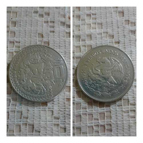 Moneda De 50 Pesos Templo Mayor De México 