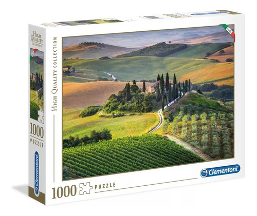 Rompecabezas 39456 Clementoni La Toscana 1000 Piezas 