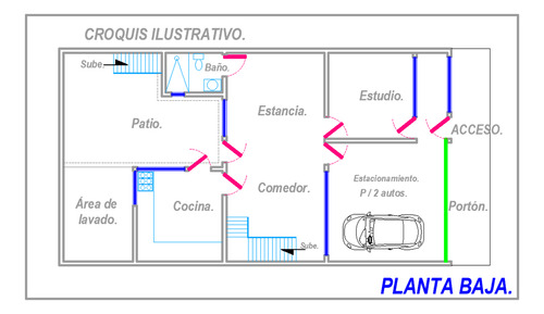 Amplisima Casa En Inmejorable Ubicación, Centrico Y Seguro.