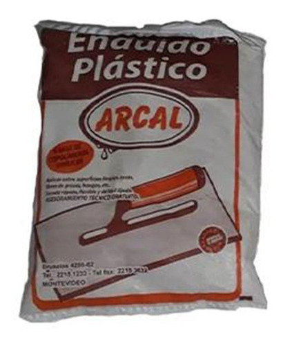 Enduido Plastico Interior 20 Kg - Arcal