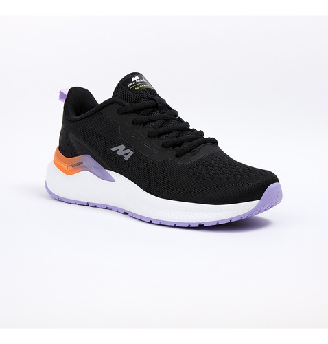 Zapatillas New Athletic Lifestyle Lifmaxx34 Negro Con Blanco