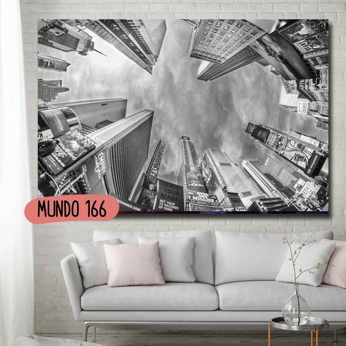 Cuadro Nueva York Brooklyn 120x70 Cuidades Del Mundo