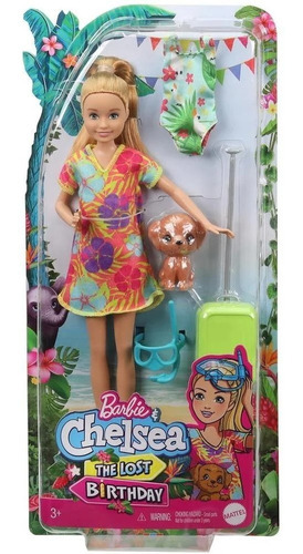 Barbie Muñeca Modelo Stacie Hermanas De Viaje