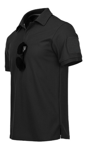 Playera Polo Hombre Manga Corta Militar Táctica