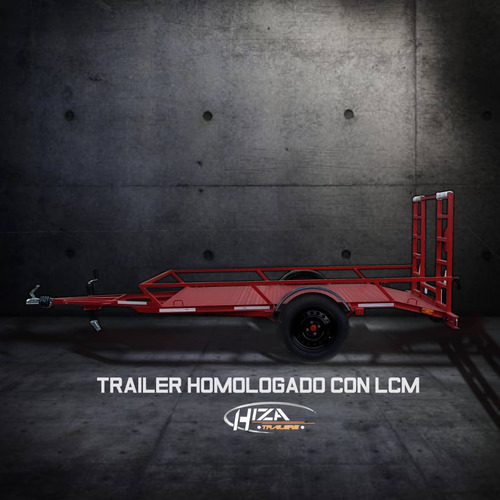 Trailer 2 O 3 Motos Homologado Patentable Hiza Trailers