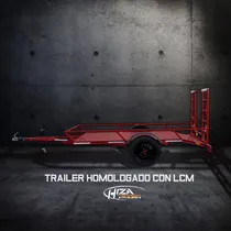Comprar Trailer 2 O 3 Motos Homologado Patentable Hiza Trailers