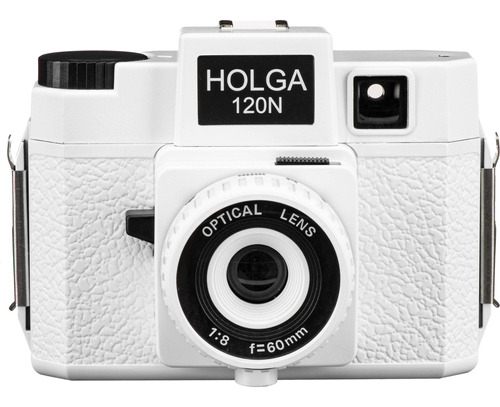 Holga 120n Medium Format Film Camera (white)