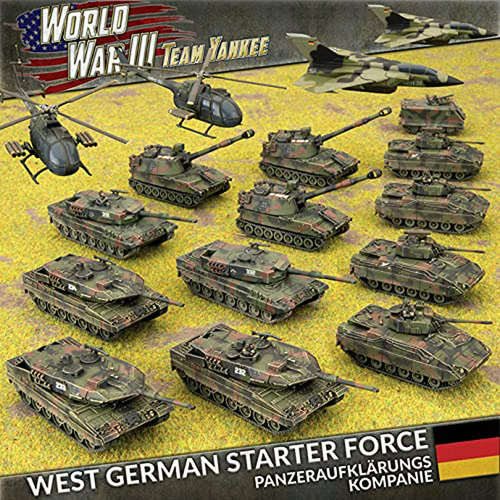 Accesorio Para Juego - Flames Of War Team Yankee West German