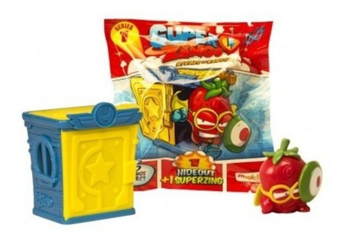 Imagen 1 de 5 de Super Zings Hideout Casita Figura X 1 Muñeco Sz1p0201
