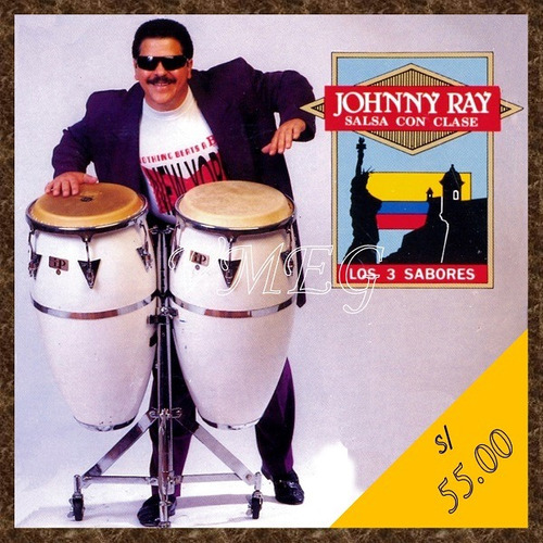 Vmeg Cd Johnny Ray 1992 Los 3 Sabores